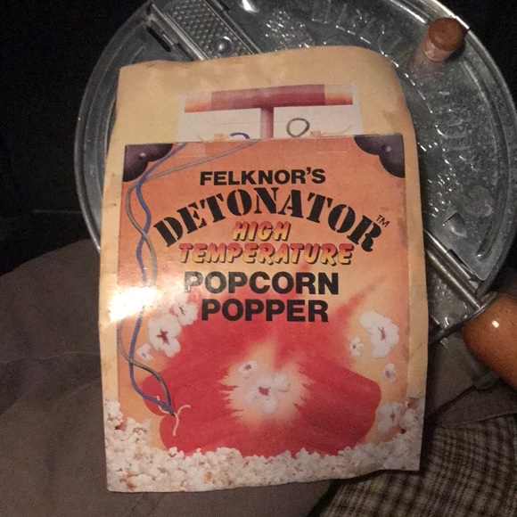 POPCORN POPPER BY FELKNOR’S Stove Top - Picture 2 of 5